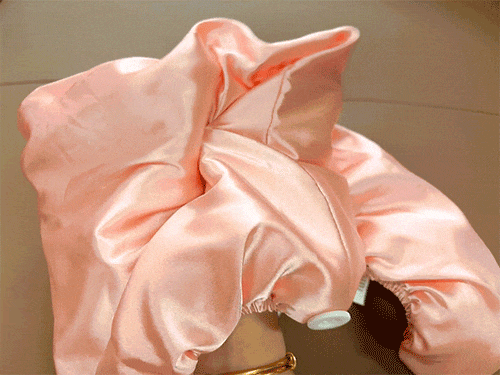 好？10分钟轻松养成女明星「绸缎发」冰球突破平台洗完头自然风干还是吹干(图19)